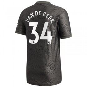 Billige Fotballdrakter Manchester United Donny van de Beek 34 Bortedraktsett 2020/21 Kortermet
